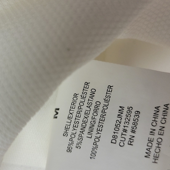 Xtraordinary Off the shoulder ruffle lace white dress M - Picture 9 of 10